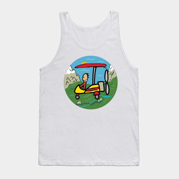 Microlight Tank Top by Mark Ewbie